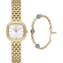 Guess Hıslon QL220G-02SGS Kadın Kol Saati ve Bilekliği