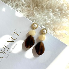 Alice İsstanbul Incili Akrilik Vintage Küpe