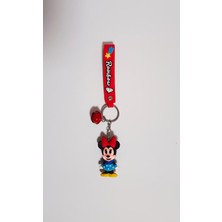 Aksiyon Global Anahtarlık Kırmızı Mickey Mause Kız