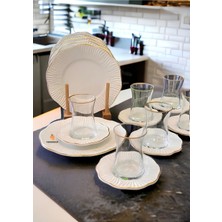 UltraMint 18 Parça Çay Saati Seti, Zarif ve Şık Tasarım, Evinize Şıklık Katacak