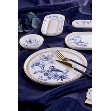 UltraMint 37 Parça Renkli Kahvaltı Takımı, Şık ve Dayanıklı Seramik Set