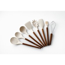 UltraMint Renkli 8 Parça Silikon Servis Seti, Dayanıklı ve Kullanışlı Eşya