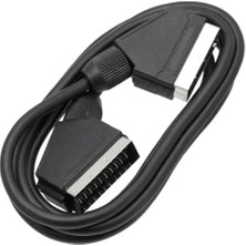 Scart To Scart Av Görüntü ve Ses Kablosu 21 Pin 1.3 Metre