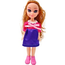 Aksiyon Global Karlar Ülkesi - Karlar Kraliçesi Bebek 25 cm - Esmer (Lisinya)