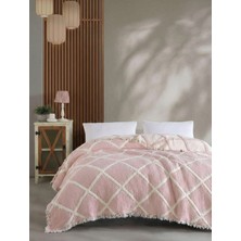 Orbit Home Terry %100 Pamuk 4 Katlı Müslin Çift Kişilik Yatak Örtüsü - Çok Amaçlı Pike & Koltuk Şalı & Bebek Oyun Matı