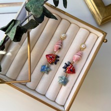 Alice İsstanbul Seramik Balıklı Deniz Yıldızı Küpe