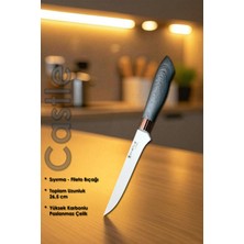 Castle Sıyırma Fileto Mutfak Şef Bıçak Et Ekmek Sebze Salata Şef Bıçağı Lzg-26