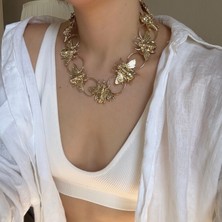 Alice İsstanbul Gold Queen Bee Kolye