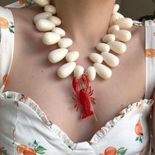 Alice İsstanbul Boncuklu Istakoz Kolye