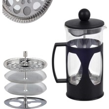 PremiumPort 350 ml French Press, Şık ve Pratik Kahve Demleme Aracı
