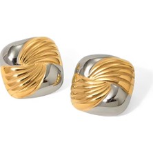 Alice İsstanbul Çelik Lena Küpe