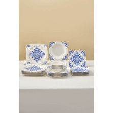 UltraMint 24 Parça 6 Kişilik Zarif Yemek Takımı Seti