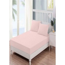 Clasy Çift Kişilik %100 Pamuk Ranforce Lastikli Çarşaf + 2 Adet Yastık Kılıfı 160 x 200