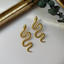 Alice İsstanbul Büyük Yılan Küpe