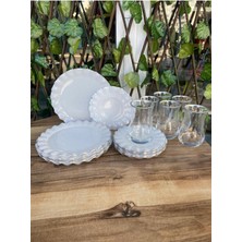 UltraMint Isabella Gümüş 18 Parça Çay Seti ile Şık ve Keyifli Anlar