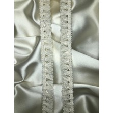 Ezel-in Tekstil Aksesuarları Pamuk Püslük Dekoratif Şerit, 5 Metre, KOD-P361