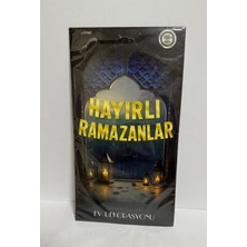 Novytech Metalize Harf- BNR90 Banner Hayırlı Ramazanlar