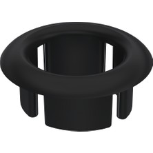 Meriva M40S Mat Siyah Üniversal Lavabo Taşma Delik Yüzüğü