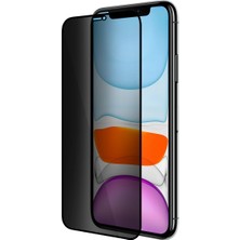 Cavora Iphone 11 Uyumlu Gizlilik Filtreli Toz Leke Tutmaz Anti Static Hayalet Ekran Koruyucu Cam