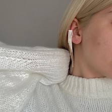 Alice İsstanbul Gold Taş Sallantılı Earcuff