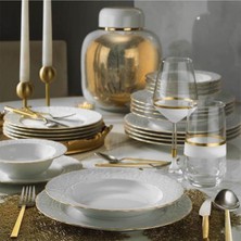 UltraMint Şık 24 Parça Fileli Yemek Takımı, Modern ve Zarif Tasarımyla Sofralarınıza Güzellik Katıyor