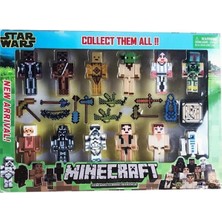 Brother Toys Star Wars 23 Parça Aksesuarlı Minecraft Benzeri Yeni Figür Oyuncak Serisi