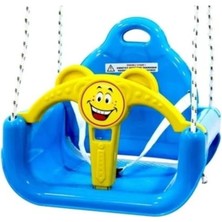 abnturk Çocuk Mavi Salıncak Ipli Kemerli Koruyuculu