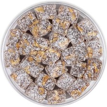 Meşhur Safranbolu Lokumcusu Incirli Cevizli Lokum Kristal Kutu 230 Gr.