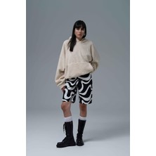 Saw Urbanity Soft Haven Oversize Welsoft Sweatshirt Kadın Açık Bej