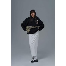 Saw Urbanity Change Oversize Sweatshirt Kadın Siyah