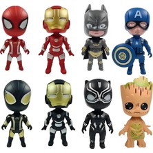Farbu Oyuncak Avangers Süper Kahramanlar Hareketli 8'li Figür Set