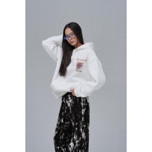 Saw Urbanity Renewed Flow Oversize Sweatshirt Kadın Ekru