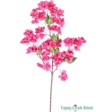 Yapay Çiçek Sitesi Kaliteli Yapay Bahar Dalı Çiçeği Fuşya 85 cm
