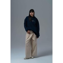 Saw Urbanity Hope Oversize Sweatshirt Kadın Indigo