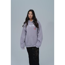 Saw Urbanity Top-Notch Oversize Sweatshirt Kadın Gri