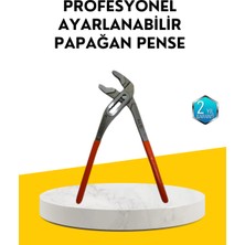 Aksiyon Global Profesyonel Ayarlı Pense Kurbağacık Ağzı Geniş Açılım - Lisinya