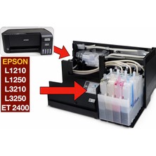Epson L3250 L3251 L3252 Mürekkep Tankı Boş 4 Renk  (2.el)