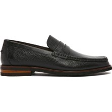 Derimod Erkek Siyah Deri Loafer 26SFD6704FT