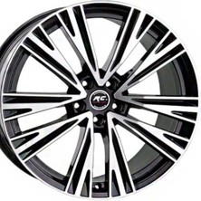 RC 20 Inç 5X112 A5 A6 Uyumlu Siyah Elmas Kesim Jant Modeli (4 Adet)