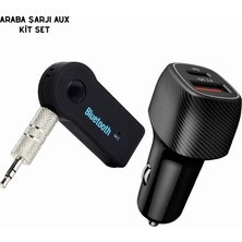Aksiyon Global Araç Içi Bluetooth Müzik Kiti + Type-C Pd Araç Şarjı Seti - Lisinya