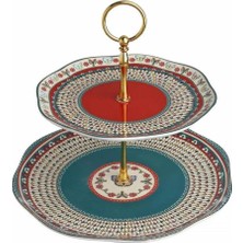 UltraMint Şık ve Dayanıklı 2 Katlı Kek Standı, Sunumlarınızı Güzelleştirir