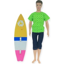 Aksiyon Global Sörfçü Bebek Sergio Sörf Tahtalı - Yeşil (Lisinya)