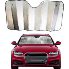 Aksiyon Global Araç Ön Cam Katlanabilir Güneşlik Uv ve Isı Koruma Renault Megane Fiat Egea Hyundai I20 Opel Astra - Lisinya