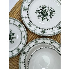 Tulu Porselen 24 Parça 6 Kişilik Premıum Sunum Yemek Takımı