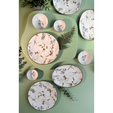 UltraMint Bahar Esintisi 14 Parça Kahvaltı Takımı, Şık ve Renkli Tasarım