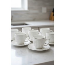 UltraMint Fiona 6'lı Çay Fincanı Takımı, Zarif ve Şık Tasarım