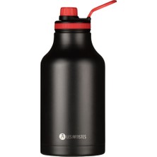 Les Artistes Paris Isı Yalıtımlı Xl Inox Çelik Termos 2000ML Black