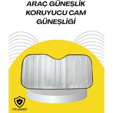 Aksiyon Global Katlanabilir Reflektörlü Oto Güneşliği – Yaz Sıcaklarına Karşı Yüksek Koruma - Lisinya