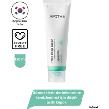 Apothe Pore Deep Clean Ph Balancing Foam Cleanser 120 ml Gözeneklerin Derinlemesine Temizlenmesi Için Düşük Asitli Köpük