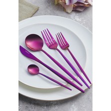 UltraMint Şık 30 Parça 6 Kişilik Çatal Kaşık Bıçak Seti, Estetik ve Dayanıklı